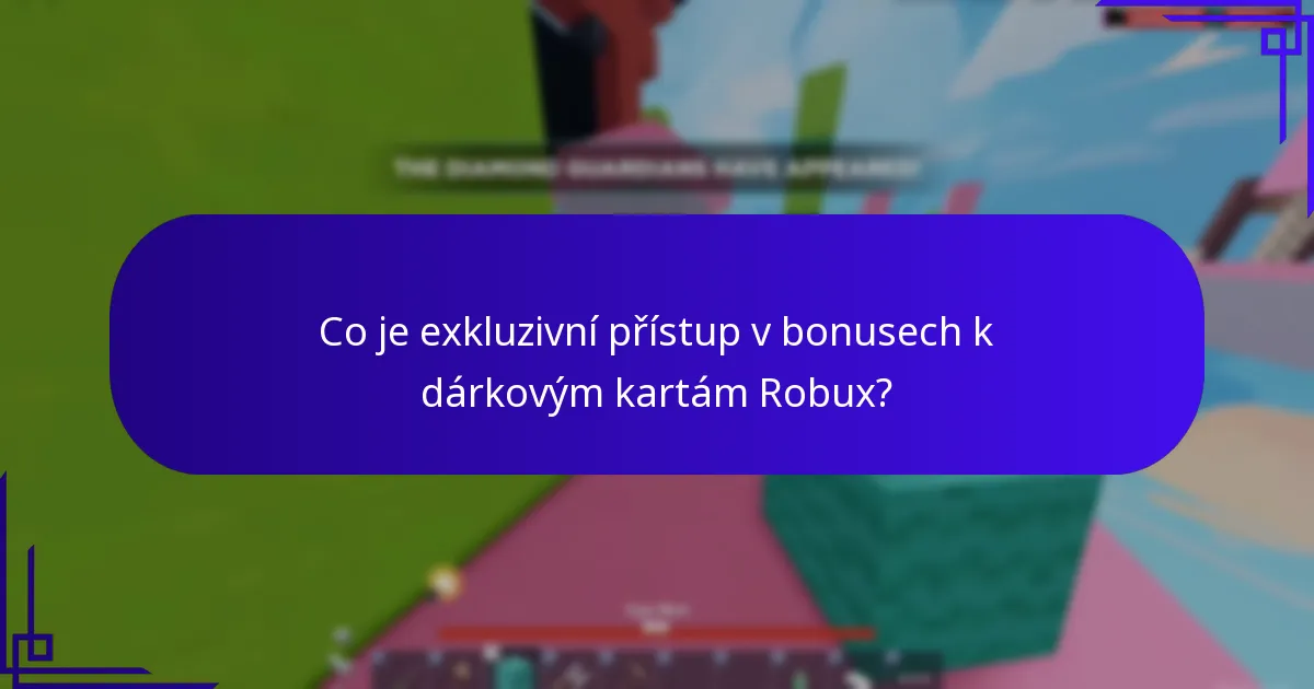 Jak fungují odměny za vzácnost s dárkovými kartami Robux?