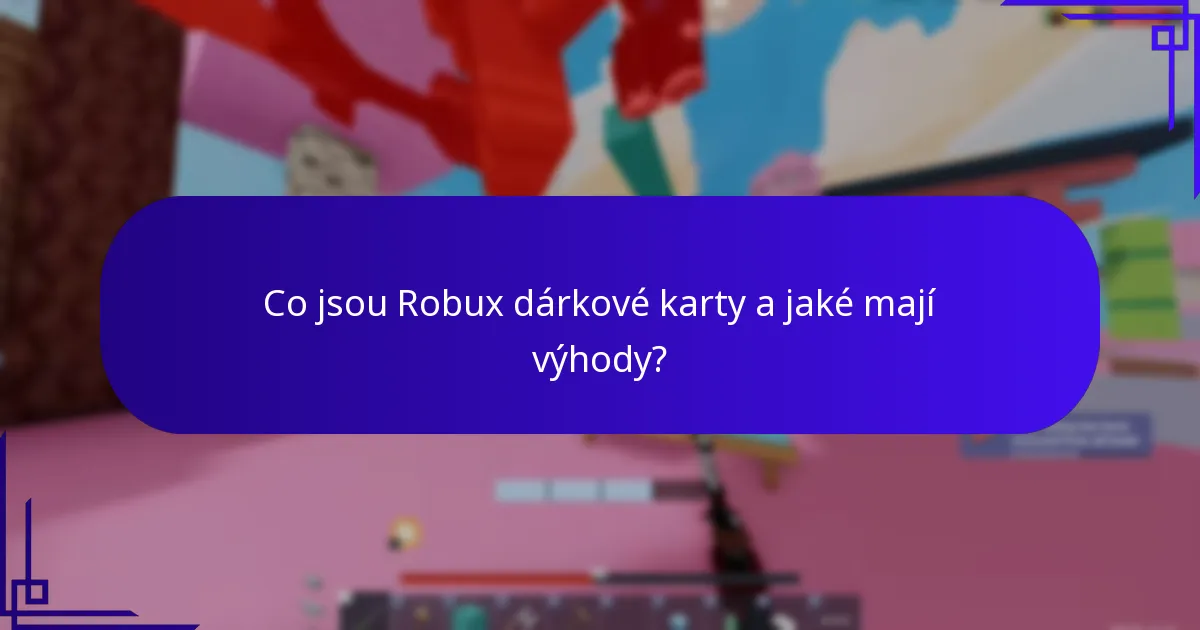 Jaké aktuální akce jsou k dispozici pro Robux dárkové karty?